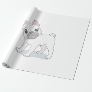 Papier Cadeau Chien mignon chiot   Cadeau Pour Amoureux de les c
