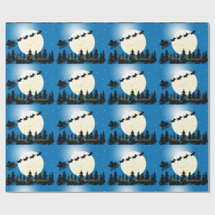 Papier Cadeau Chien Sleigh de Scottie