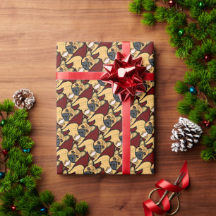 Papier Cadeau Chiffre de taureau français