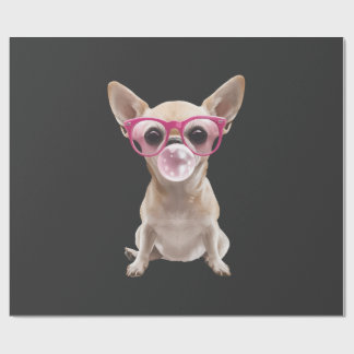 Papier Cadeau Chihuahua   