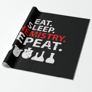 Papier Cadeau Chimistry Biology