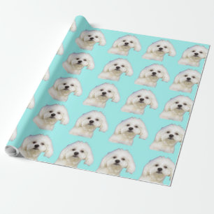 Papier Cadeau Chiot maltais
