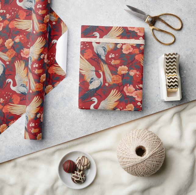 Papier Cadeau Chiyogami Yuzen Washi papier stylisé (Artisanat)