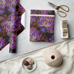 Papier Cadeau Chiyogami Yuzen Washi Style motif papier enveloppe