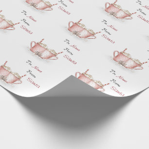 Papier Cadeau Chocolat chaud à destination et en provenance de N