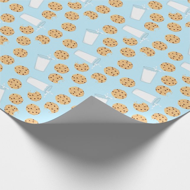 Papier Cadeau Chocolat Chip Cookie Enfants 1er Anniversaire Part (Coin)