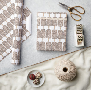 Papier Cadeau Chocolat Eclair Ice Crème Bars Pops Popsicles