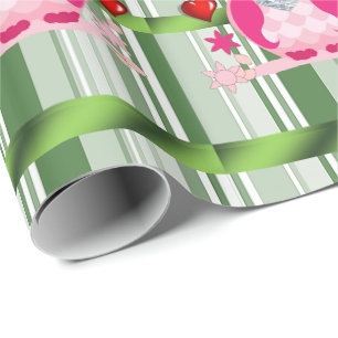 Papier Cadeau Chouette en papier pour la fête des mères