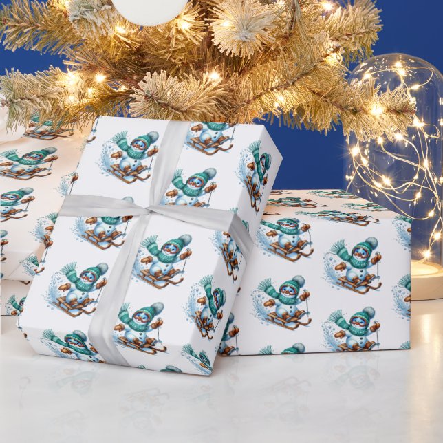 Papier Cadeau Christmas  (Vacances)