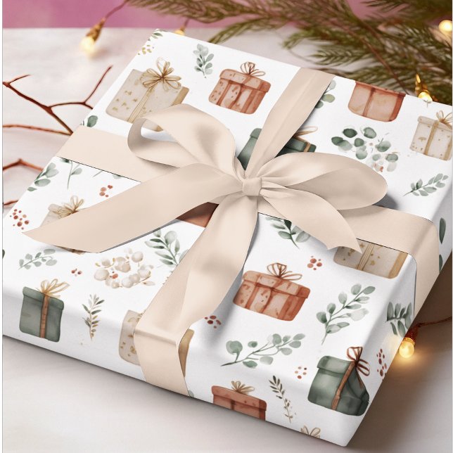 Papier Cadeau Christmas Gifts Wrapping Paper (Créateur téléchargé)