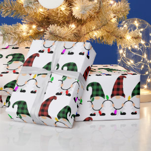 Papier Cadeau Christmas Gnome