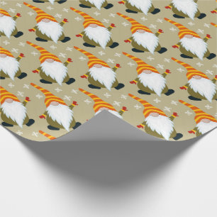 Papier Cadeau Christmas Gnomes