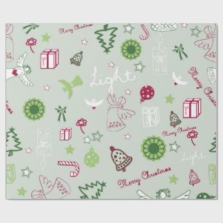 Papier Cadeau Christmas pattern 