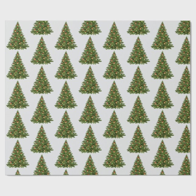 Papier Cadeau Christmas Tree (Plat)