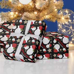Papier Cadeau Christmas Volleyball All Star - Personnaliser