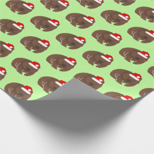 Papier Cadeau Christmas Wombat