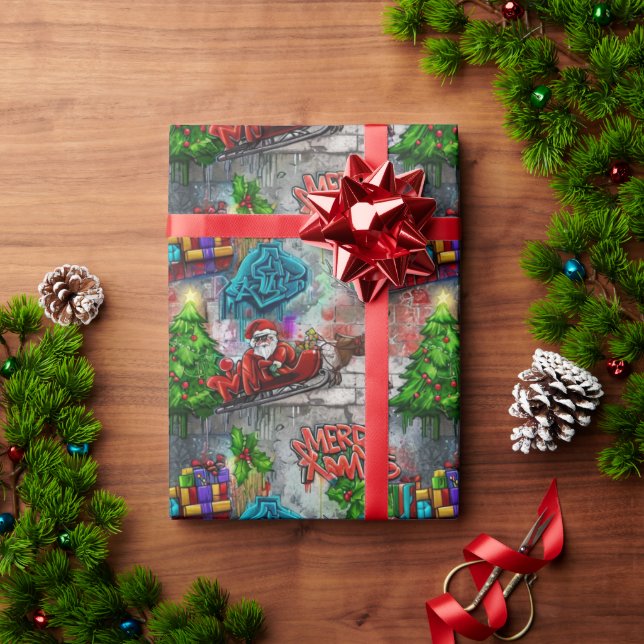 Papier Cadeau Christmas Wrapping Paper (Cadeau de vacances)