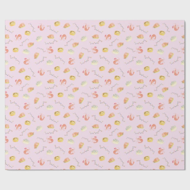 Papier Cadeau Christmas Wrapping Paper (Plat)