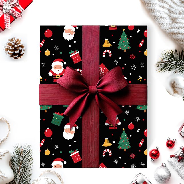 Papier Cadeau Christmas wrapping paper (Créateur téléchargé)