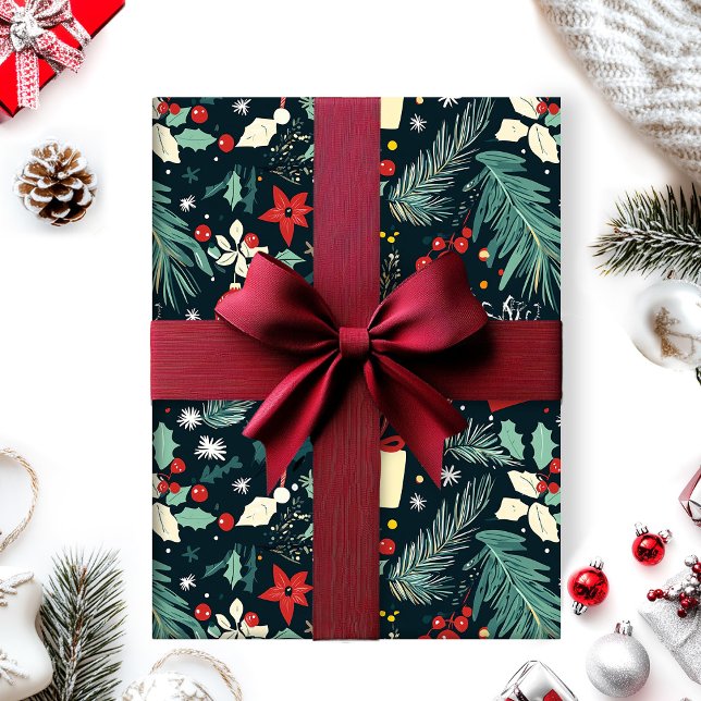 Papier Cadeau Christmas wrapping paper (Créateur téléchargé)