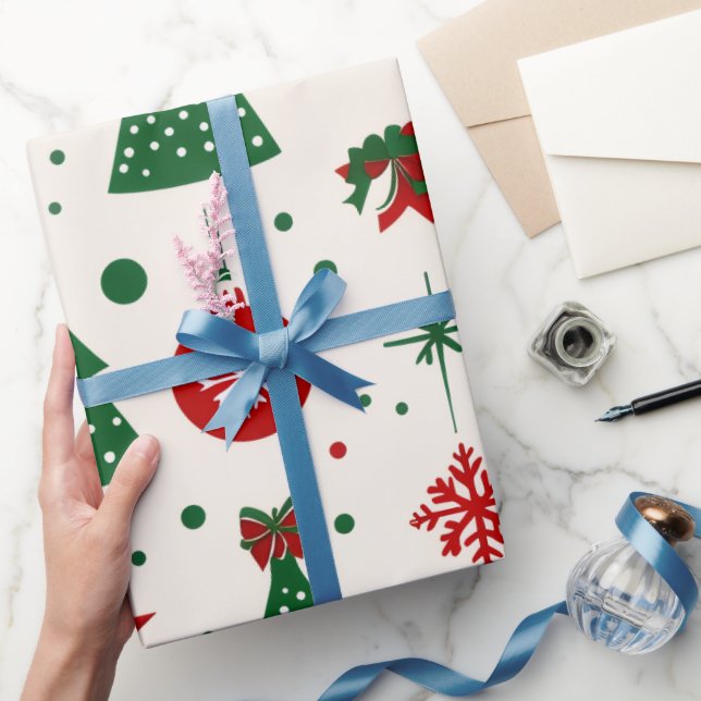 Papier Cadeau Christmas Wrapping Paper  (Cadeaux)