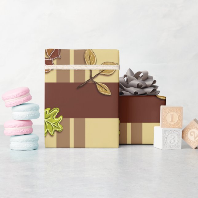 Papier Cadeau Chute ou action de grâces (Baby Shower)