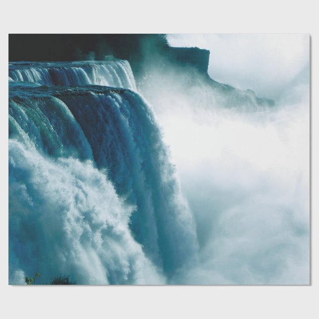 Papier Cadeau Chutes Niagara (Plat)