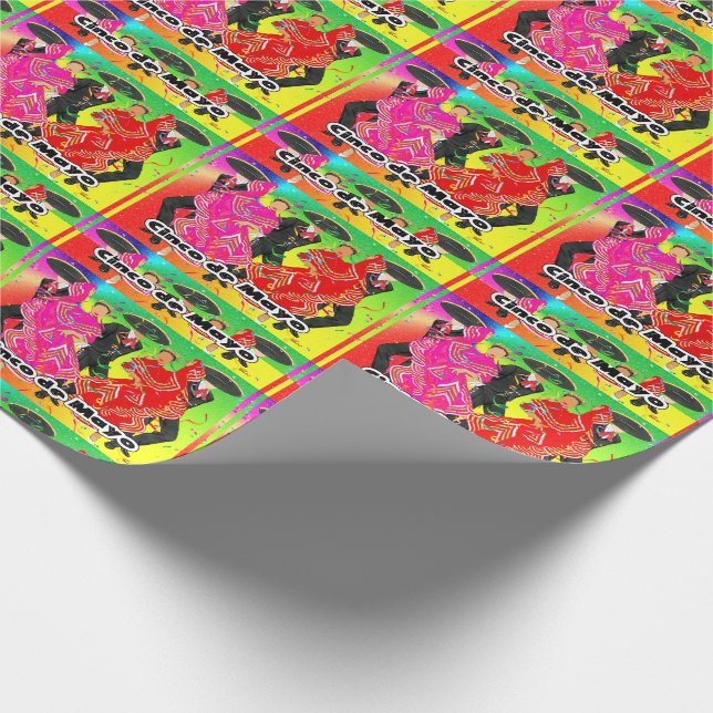 Papier Cadeau Cinco de Mayo (Coin)