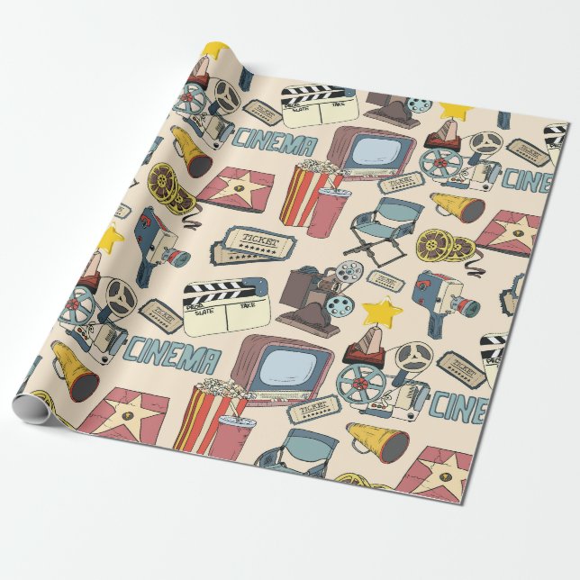 Papier Cadeau Cinéma (Déroulé)