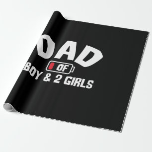 Papier Cadeau Citations grand-père Papa D'Un Garçon