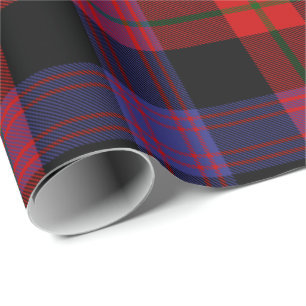 Papier Cadeau Clan Brown Tartan