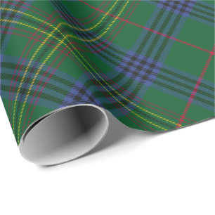 Papier Cadeau Clan Kennedy Tartan