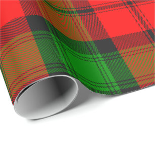 Papier Cadeau Clan Kerr Tartan