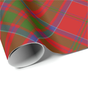 Papier Cadeau Clan MacDonald de Keppoch Tartan papier d'envelopp