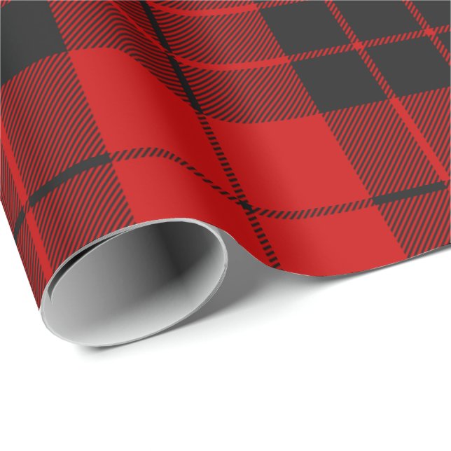 Papier Cadeau Clan Macleod de Raasay Tartan (Coin rond)