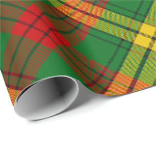 Papier Cadeau Clan MacMillan Tartan