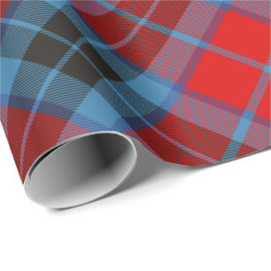 Papier Cadeau Clan MacTavish Tartan