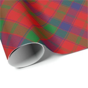 Papier Cadeau Clan Robertson Tartan