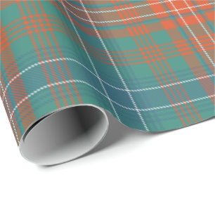 Papier Cadeau Clan Wilson Ancienne Tartan