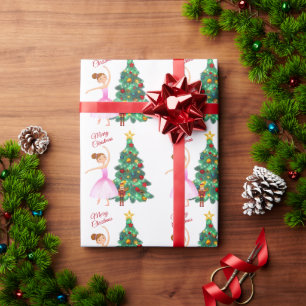 Papier Cadeau Clara et Noisette Noël