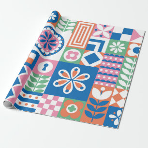 Papier Cadeau Classique Art Déco Motif sans faille. Styli géomét