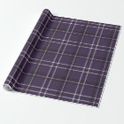 Classique gras vacances plaid plum violet
