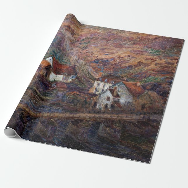 Papier Cadeau Claude Monet - Le pont de Vervy (Déroulé)