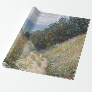 Papier Cadeau Claude Monet Road à La Cavée, Pourville
