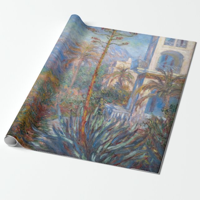 Papier Cadeau Claude Monet - Villas à Bordighera (Déroulé)