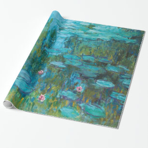 Papier Cadeau Claude Monet Water Lilies Nymphéas GalleryHD
