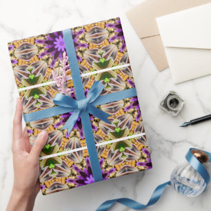 PAPIER CADEAU CLEMATIS