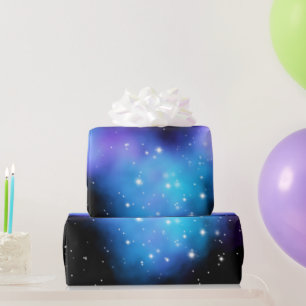 Papier Cadeau Clouages spatiaux Galaxy Starlight
