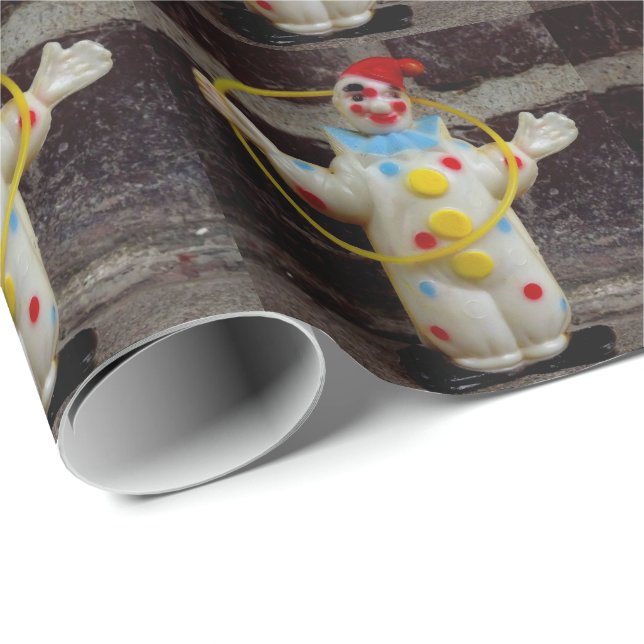 Papier Cadeau Clown (Coin rond)