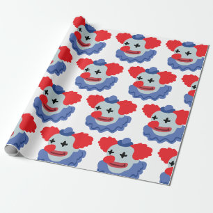 Papier Cadeau Clown de cirque